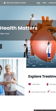 More Cardiologist Website Templates